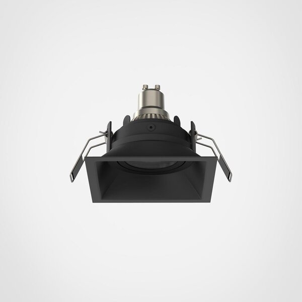 AST 1249043 Downlight svítidlo Minima Slimline Square nastavitelné protipožární 6W GU10 černá - ASTRO Lighting
