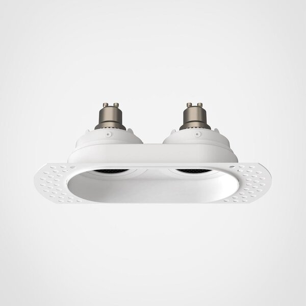 AST 1248021 Downlight svítidlo Trimless Round Twin nastavitelné 2x6W GU10 bílá - ASTRO Lighting
