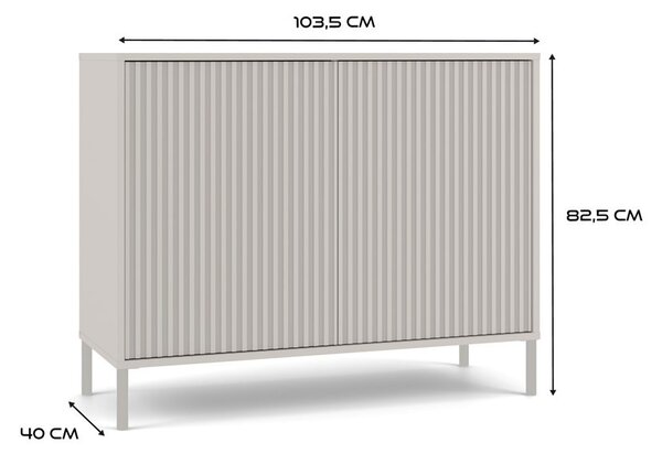 Skříňka Kamarussa Slim 5 A (kašmír). Akce -20%