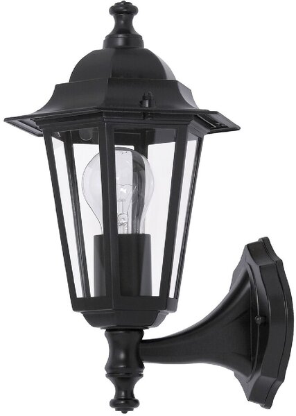 Rabalux Velence venkovní nástěnné svítidlo 1x60 W černá 8204