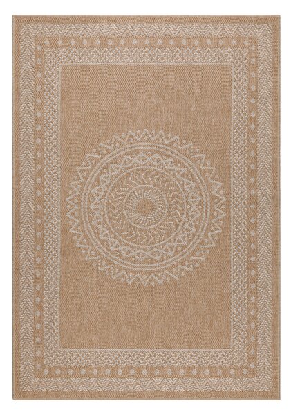 Ayyildiz, Kusový koberec Dhaka 8714 Beige, 80x150, béžová, chodba / předsíň