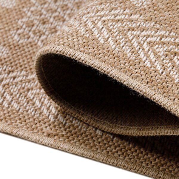 Ayyildiz, Kusový koberec Dhaka 8714 Beige, 80x150, béžová, chodba / předsíň