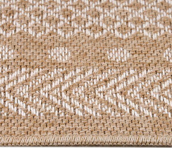Ayyildiz, Kusový koberec Dhaka 8714 Beige, 80x150, béžová, chodba / předsíň