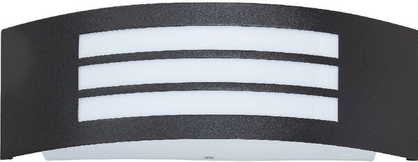 Rabalux Roma venkovní nástěnné svítidlo 1x14 W černá 8409