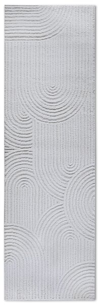 ELLE Decoration, Běhoun Gallery 106092 Cream z kolekce Elle, 80x240, bílá, ložnice