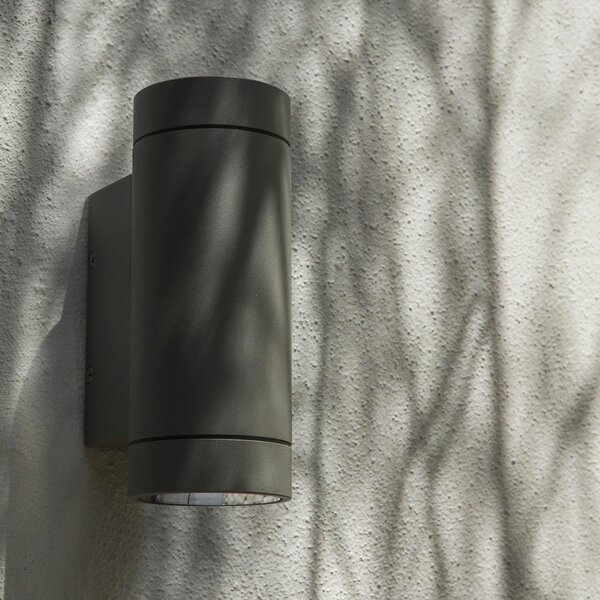 AST 1372014 AKCE - Venkovní nástěnné svítidlo Dartmouth Twin 2x6W GU10 černá - ASTRO Lighting