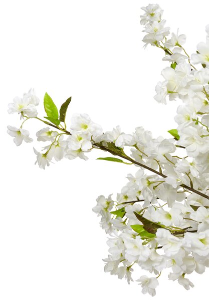 Umělá rostlina CHERRY TREE 180 cm Bílá