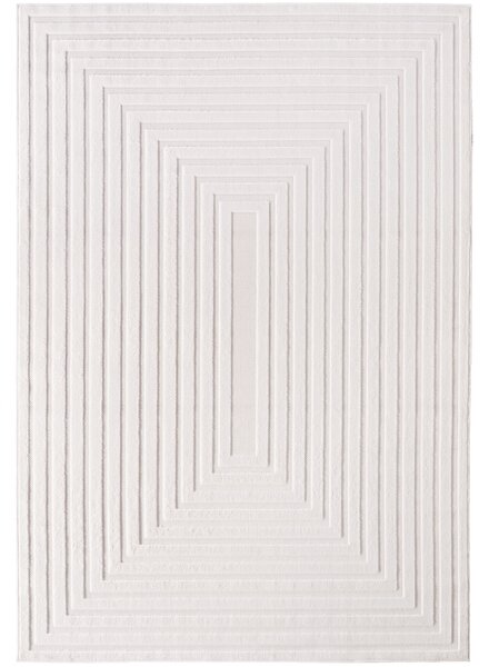 Ayyildiz, Kusový koberec Doha 1653 Cream, 280x370, bílá, chodba / předsíň