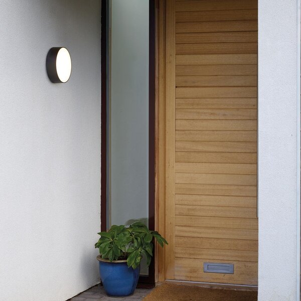 AST 1391004 Venkovní nástěnné svítidlo Kea 250 Round 12.6W 3000K černá - ASTRO Lighting