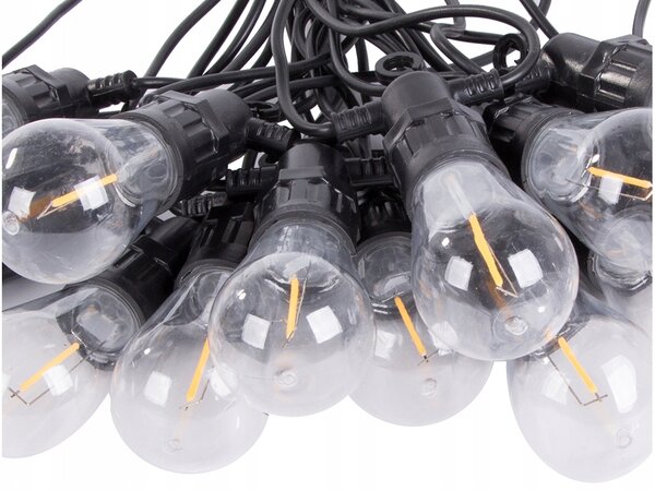 LED světelná zahradní girlanda LUCENT, 20 m