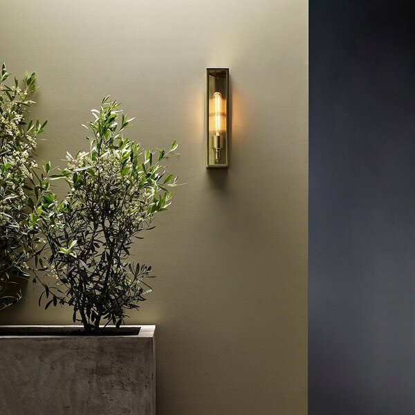 AST 1402007 Venkovní nástěnné svítidlo Harvard Wall 4W E27 mosaz - ASTRO Lighting