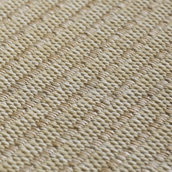 Ayyildiz, Kusový koberec Giza 1410 Beige kruh, 160x160 (průměr) kruh, béžová, chodba / předsíň