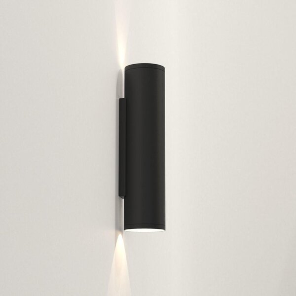 AST 1428009 Venkovní nástěnné svítidlo Ava 300 2x6W GU10 černá - ASTRO Lighting