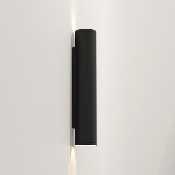 AST 1428013 Venkovní nástěnné svítidlo Ava 400 2x6W GU10 černá - ASTRO Lighting
