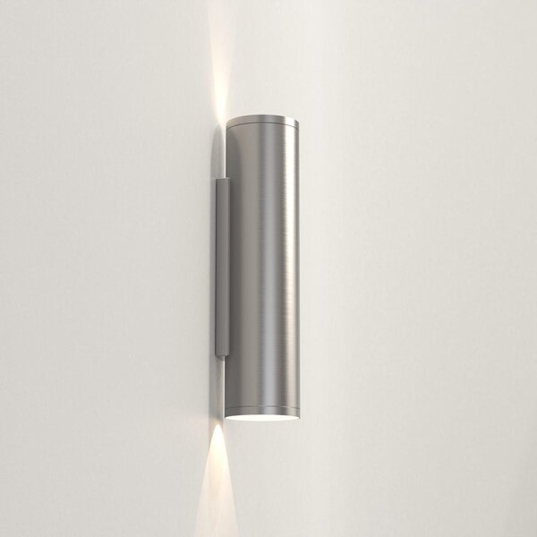 AST 1428004 Venkovní nástěnné svítidlo Ava 300 Coastal 2x6W GU10 kartáč. ocel - ASTRO Lighting