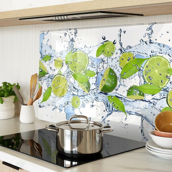 Skleněné krájecí prkénko Citrony ve vodě ddk-nr-wm-00006889