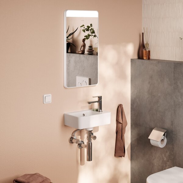 Hansgrohe Xanuia Q umyvadlo 36x25 cm obdélníkový klasický bílá 60129450