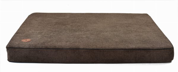Lauren Design Ortopedická matrace pro psy Hector, hnědá Velikost: M - 70 x 60 cm