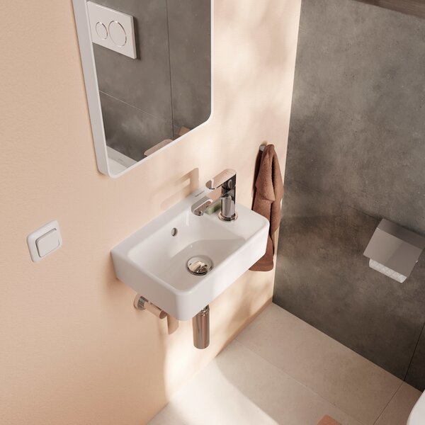 Hansgrohe Xanuia Q umyvadlo 36x25 cm obdélníkový klasický bílá 60129450