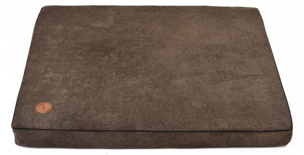Lauren Design Ortopedická matrace pro psy Hector, hnědá Velikost: M - 70 x 60 cm