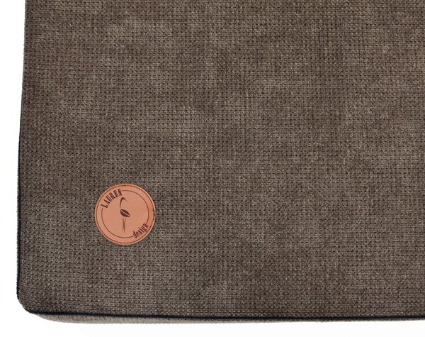 Lauren Design Ortopedická matrace pro psy Hector, hnědá Velikost: M - 70 x 60 cm