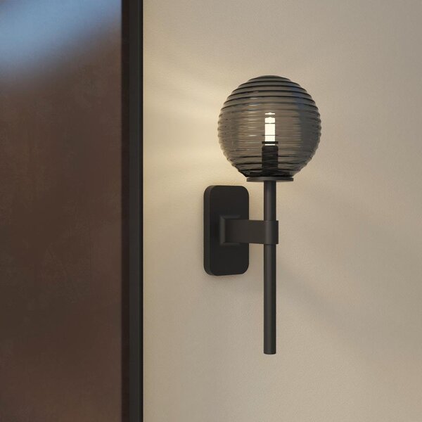 AST 5036005 Stínidlo Tacoma Ribbed Glass kouřová - ASTRO Lighting