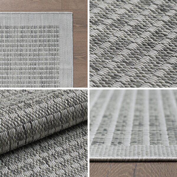 Ayyildiz, Kusový koberec Giza 1410 Grey kruh, 120x120 (průměr) kruh, šedá, chodba / předsíň