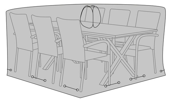 Ochranný obal pro zahradní stůl 235x155x95 cm – House Nordic