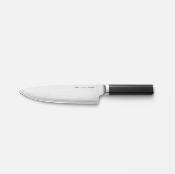 Fabini Velký kuchařský nůž Trino, 20 cm - Kovaný nůž z třívrstvé japonské oceli