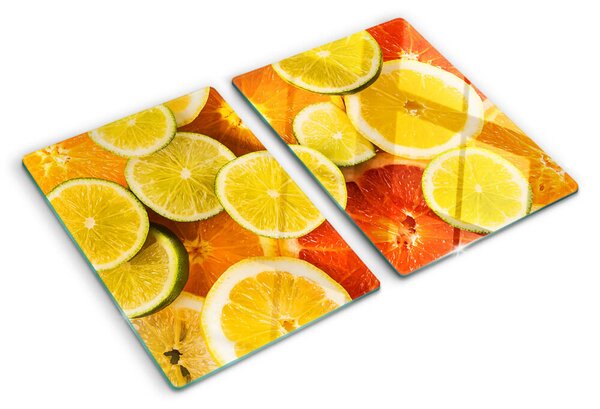 Skleněná krájecí deska Citrusové plody a citrusové plody ddk-nr-wm-00006892