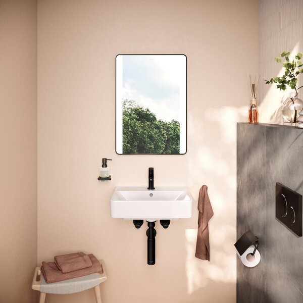 Hansgrohe Xanuia Q umyvadlo 50x39 cm obdélníkový klasický bílá 60131450