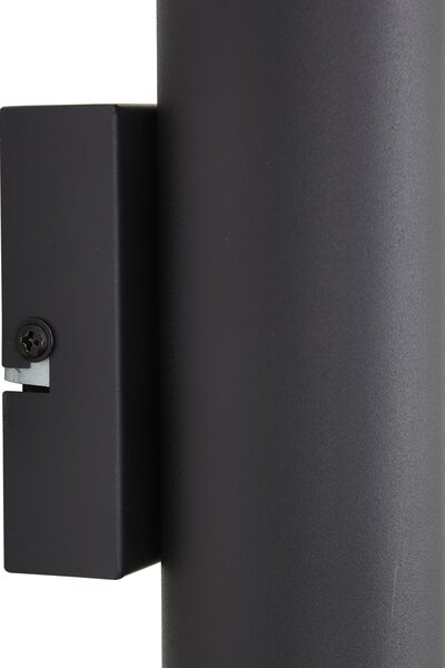 Moderní nástěnná lampa černá 2-světlo - Jeana