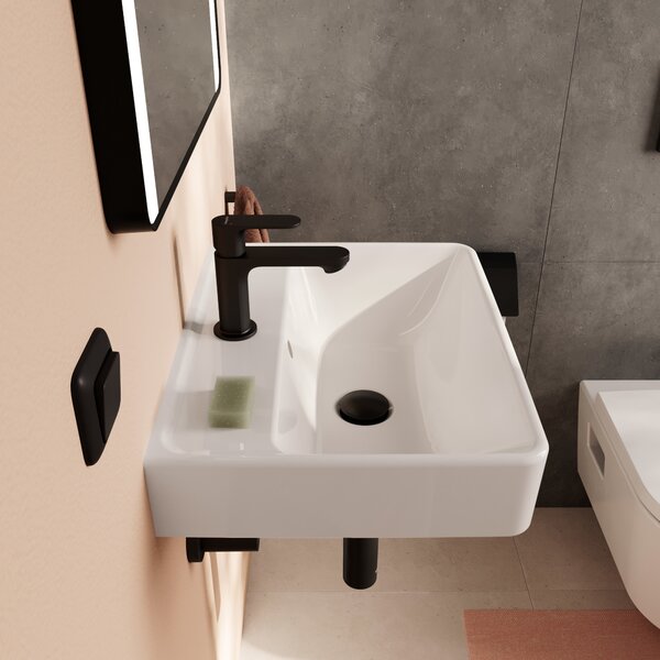 Hansgrohe Xanuia Q umyvadlo 50x39 cm obdélníkový klasický bílá 60131450
