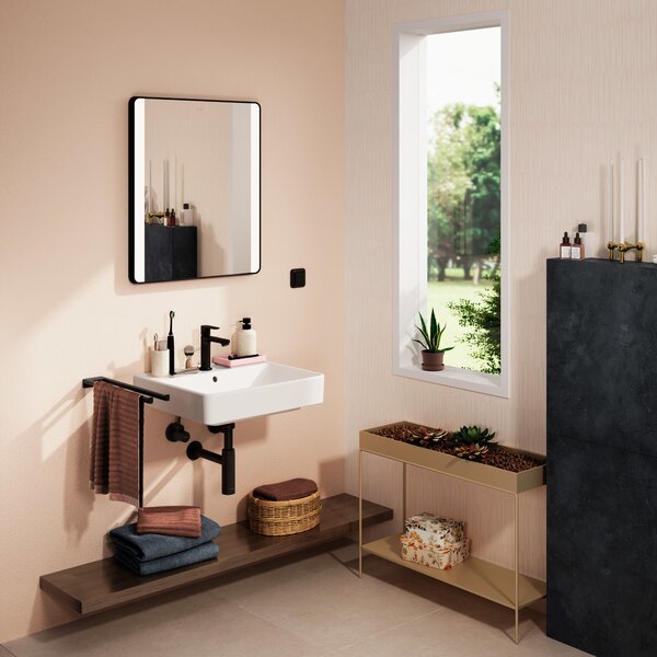 Hansgrohe Xanuia Q umyvadlo 55x48 cm obdélníkový klasický bílá 60132450