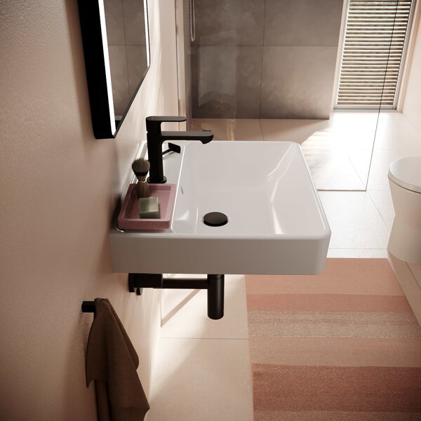 Hansgrohe Xanuia Q umyvadlo 55x48 cm obdélníkový klasický bílá 60132450