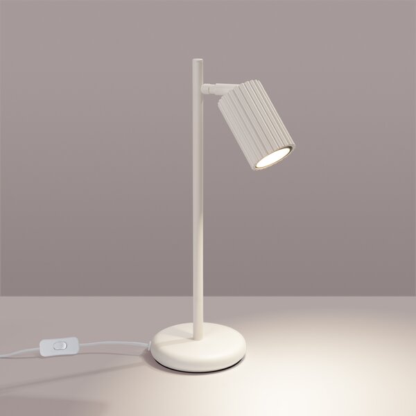 Sollux Lighting Stolní lampa KARBON béžová