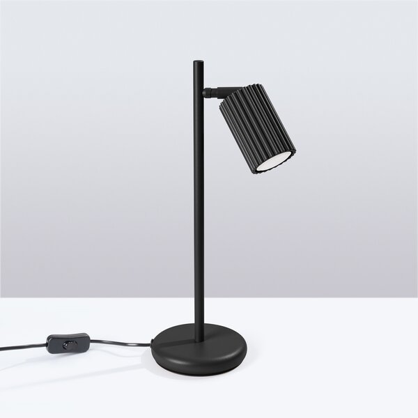 Sollux Lighting Stolní lampa KARBON černá