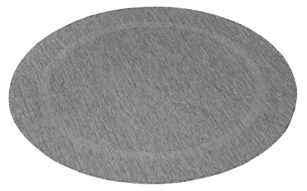 Ayyildiz, Kusový koberec Relax 4311 Grey kruh, 120x120 (průměr) kruh, šedá, chodba / předsíň
