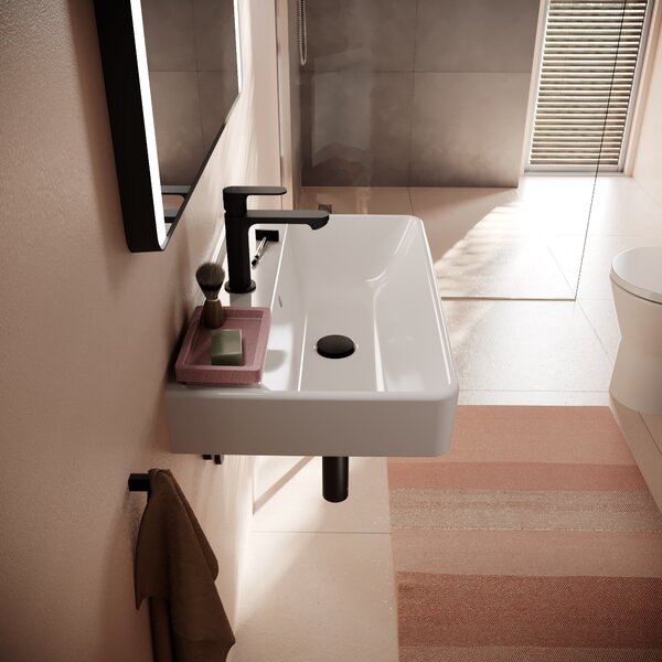 Hansgrohe Xanuia Q umyvadlo 65x39 cm obdélníkový klasický bílá lesk 60617450
