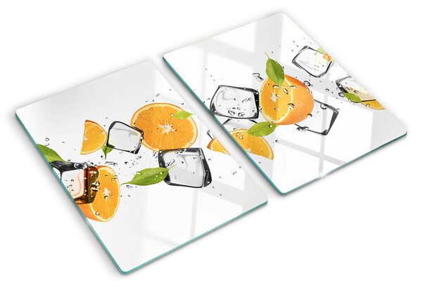 Skleněná deska do kuchyně Citrus s ledem ddk-nr-wm-00006908
