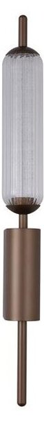 Searchlight 76210CL Stmívatelné nástěnné LED svítidlo CATTAIL LATTE čiré sklo
