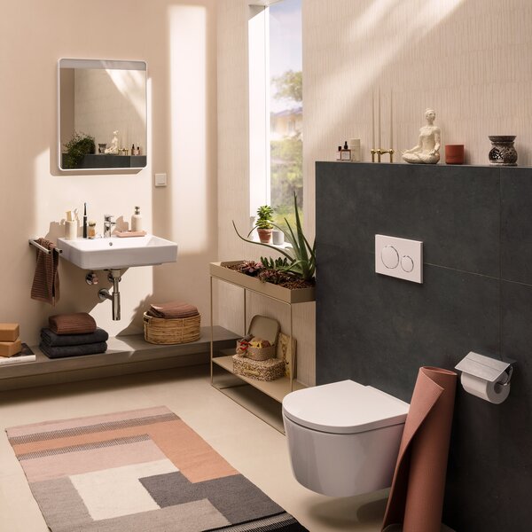 Hansgrohe EluPura Original S záchodové prkénko s pomalým sklápěním bílá 60148450