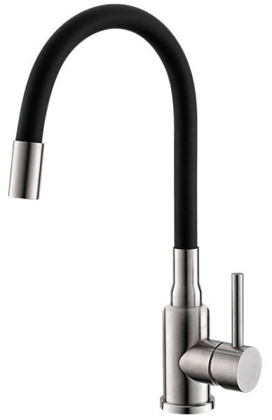 ALVEUS SETA24019-Kuchyňský dřez CLASSIC+dřezová baterie MINTAS 34 cm nerez/černá