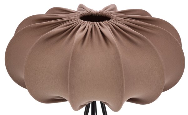 Stojací lampa CAFEE 1xE27/40W/230V hnědá/černá
