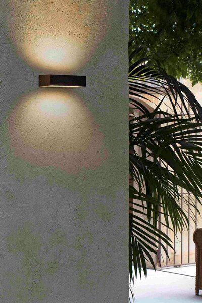 DORO 220 nástěnná lampa, rezavá - FARO