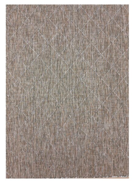 Ayyildiz, Kusový koberec Zagora 4512 Beige – na ven i na doma, 120x170, béžová, chodba / předsíň