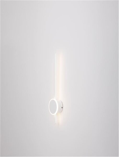Nova Luce Nástěnné LED svítidlo CLOCK, 3000K Barva: Černá