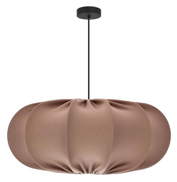 Lustr na lanku CAFEE 1xE27/40W/230V pr. 52 cm hnědá
