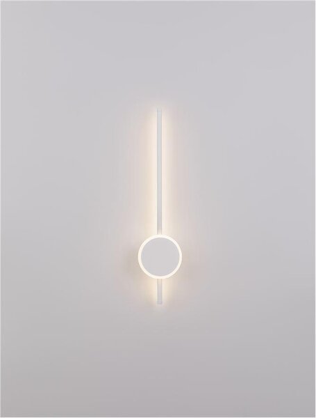 Nova Luce Nástěnné LED svítidlo CLOCK, 3000K Barva: Černá