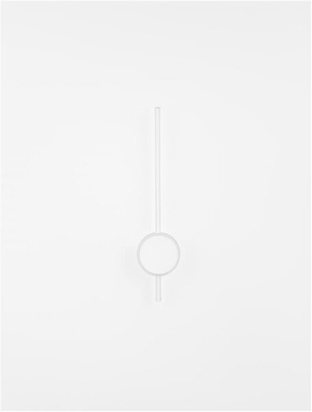 Nova Luce Nástěnné LED svítidlo CLOCK, 3000K Barva: Černá
